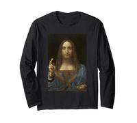 Leonardo da Vinci Salvator Mundi Maglia a Manica