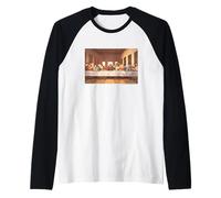 Leonardo da Vinci The Last Supper Maglia con Maniche Raglan