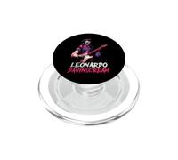Leonardo da Vinci Vampire Suonare la Chitarra Storia Italiana Alt PopSockets PopGrip per MagSafe