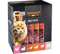Leonardo Finest Selection Mix Pack 5+1 Buste con Pollo, Fagiano, Coniglio, Anatra, Vitello e Agnello 85 g