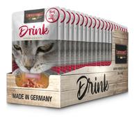 Leonardo - Gatti - Drink Beef - 20 CONFEZIONI 40 gr - INCORAGGIA A BERE IL GATTO