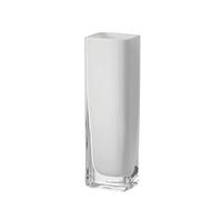 Leonardo Glaskoch B. Koch 65954 - Vaso Lucca 25 x 7,5 cm, Colore: Bianco