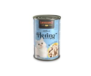 LEONARDO Hareng avec filet extra - nourriture humide pour chats 400 g