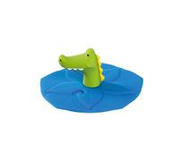 LEONARDO HOME 018725 BAMBINI Coperchio 9,2 cm blu coccodrillo in silicone