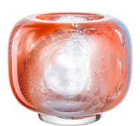 LEONARDO HOME Cipria Due 047507 - Vaso decorativo con gradiente, diametro 13 cm, design artistico, per bouquet, altezza 19,5 cm, multicolore