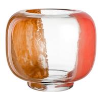 LEONARDO HOME Cipria Due 047508 - Vaso decorativo con gradiente, diametro 17 cm, design artistico, per bouquet, altezza 26 cm, multicolore