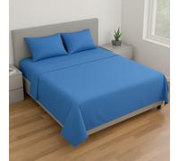 Leonardo Home - completo piazza e mezza da Letto in cotone - compreso nel completo 1 lenzuolo - 1 federa per cuscino standard - 1 sotto con angoli
