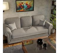 Leonardo Home - copricuscino Divano antimacchia elasticizzato 1 posto 55x55 - copriseduta divano - cover cuscino da divano - 100% Made in Italy.