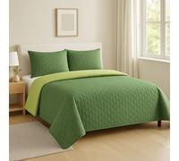 Leonardo home - Copriletto piazza e mezza primavera-estate tinta unita double face 100% poliestere e 100% MADE IN ITALY.