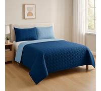 Leonardo home - Copriletto piazza e mezza primavera-estate tinta unita double face 100% poliestere e 100% MADE IN ITALY.