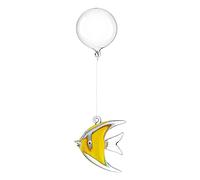 LEONARDO HOME Leonardo MARE 059057 - Pesce in vetro, 5,6 cm, colore: Giallo