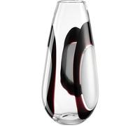 LEONARDO HOME OCCHI Bianchi 055296 - Vaso di design in nero e bianco, 8 cm, accessorio per la decorazione da tavolo, elegante per fiori, altezza 37 cm, multicolore