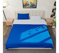 Leonardo Home - parure copripiumino matrimoniale 250x200, 100% cotone - double face - sacca con federe e zip a colore - 100% Made in Italy