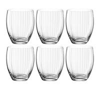 LEONARDO HOME Poesia 069170-Bicchiere da 380 ml, Confezione da 6, Vetro, Trasparente