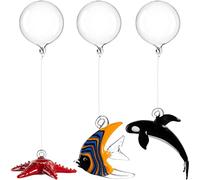 LEONARDO HOME Set Stella Marina, Orca, Pesce Leonardo Mare, 3 Pezzi, Assortiti, 059069, Multicolore, 6 cm
