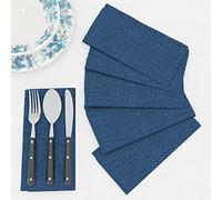 Leonardo home - tovaglioli cotone -12 pezzi 40 x 40 cm- 100% Made in Italy - ideale per casa, alberghi, feste.