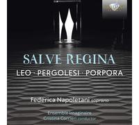 Leonardo Leo Leo/Pergolesi/Porpora: Salve Regina (CD) Album (Jewel Case)