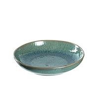 LEONARDO Matera Piatto da portata Rotondo Ceramica Verde