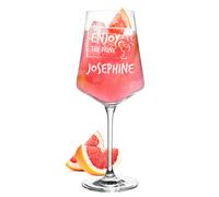 LEONARDO Sarti Spritz Aperitivo Vetro con Incisione - Il Frauengeschenk -