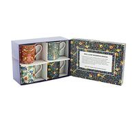 Leonardo-Tazze, William Morris-Confezione da 4