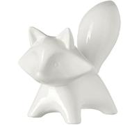 Leonardo Terra, Volpe, Soprammobile, Decorazione, Ceramica, Bianco, 11 cm, 62956