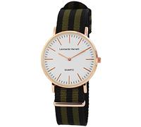 Leonardo Verrelli 297236000001 - Orologio da polso da uomo con cinturino in tessuto
