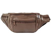 LEONARDO VERRELLI Marsupio unisex in pelle 3900040, marrone, taglia unica, Marsupio