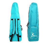 LEONARK Borsa portaoggetti per spada e attrezzatura foil - Zaino portatile per spada, tuta e maschera da scherma (Lago Blu)