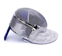 LEONARK Maschera per Scherma da sciabola CE 350N Masque National Grade Masque (Grey_Fixed, S)