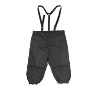 LEONARK Nero 350N Hema Knickers Sparring Pantaloni Locusta Sovrapposizioni per Hema Longsword Rapier Sciabola Armeria (XL, 350N)