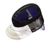 LEONARK Nero 350NW Scherma Maschera di fioretto con rivestimento interno staccabile Casco certificato CE Grado Nazionale Masque (S)