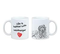 Leonberger tazza con cane la vita è migliore Art-Dog