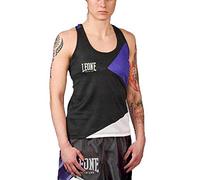 LEONE 1947, AB280, Fighter Life W Canottiera Boxe Donna, Nero, XS