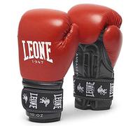 LEONE 1947 Ambassador, Guantoni da Boxe Unisex Adulto, Rosso, 10ozM
