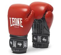 LEONE 1947 Ambassador, Guantoni da Boxe Unisex Adulto, Rosso, 16oz