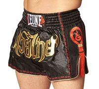 LEONE 1947, Bangkok Pantaloncino Kick-thai, Unisex - Adulto, Nero, XL, AB754