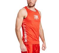 LEONE 1947, Canottiera Boxe, Rosso, XXL, AB726