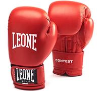 LEONE 1947, Contest Guantoni Boxe, Unisex - Adulto, Rosso, 10OZ, GN010