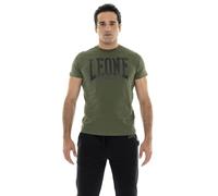 LEONE 1947 - Felpa Uomo con Cappuccio Apparel Big Logo, Cotone Leggero, Grey Melange (4), M