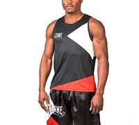 LEONE 1947 Fighter Life Canottiera Boxe, Unisex - Adulto, Nero, XXL
