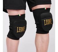Leone 1947 Ginocchiere Unisex DNA, MMA e Muay Thai - 01 (Nero/Oro)