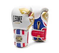 LEONE 1947, GUANTI BOXE THAI STYLE 14OZ Bianco