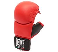 LEONE 1947, Guanti Fit Karate, Unisex - Adulto, Rosso, S, GK096