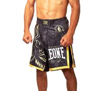 LEONE 1947, Legionarivs II Pantaloncino MMA, Unisex - Adulto, Nero, L, AB790