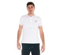 LEONE 1947 Leone - Polo da Uomo Maniche Corte Apparel Linea Bold Colour - Optic White (00), M