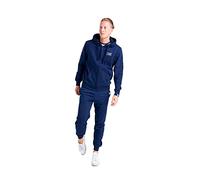 LEONE 1947 Leone - Tuta da uomo con cappuccio e zip Apparel Vintage Small Logo, Blu marino (10), M