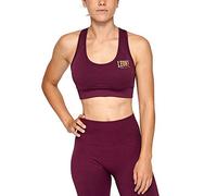 LEONE 1947, Logo Sports Bra seamless woman lilac S ABX116