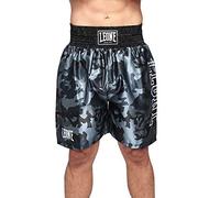 LEONE 1947, Pantalocino Boxe Camo Unisex Adulto, Grigio, S, AB221