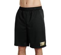 Leone 1947 Pantaloncini Dna Uomo - Shorts Sportivi Nero con Tasche Zip e Coulisse - Ideali per Allenamento, Palestra e Tempo Libero Nero/L - ABX723