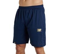 Leone 1947 Pantaloncini Sportivi Uomo Dna - Shorts Allenamento Palestra, Fitness, Combat Sports Blu/XL - ABX726